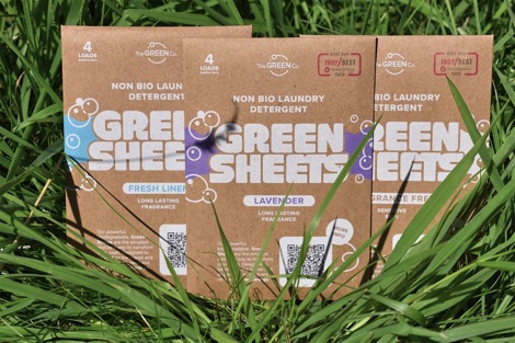 GreenSheets laundry detergent sheets
